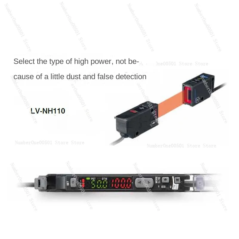 Original laser sensor detection head Small area high power LV-NH100