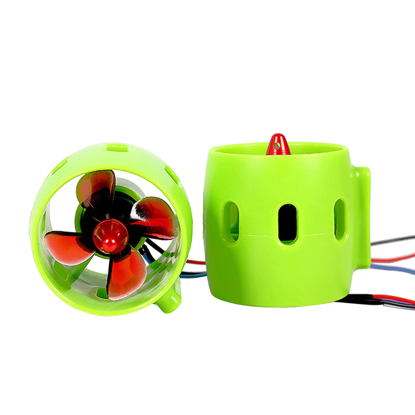 1000KV Underwater Brushless Motor Clockwise with with 4-Blade Propellers 12-24V Waterproof Electric Motor Drive Engine