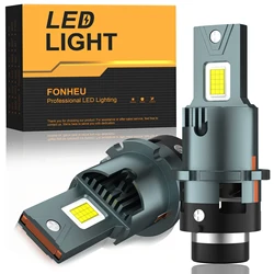 2x Brand New D2S D4S LED Headlights Canbus D2R D4R Turbo LED Auto Bulbs Two-sided 120W 6500k 30000lm Car Lamp 12V 24V Plug&Play