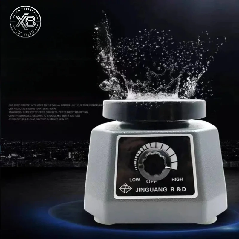 New Dental Plaster Vibrator4'' Round Gypsum Shaker Oscillator Variable Intensity Dental Lab Equipment