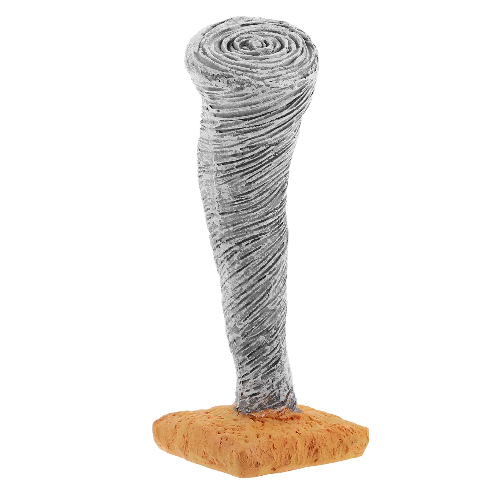 

Miniature Landscape Tornado Resin Decoration Sand Table Educational DIY Tornado Sculpture Desktop Landscaping Tool Enhance