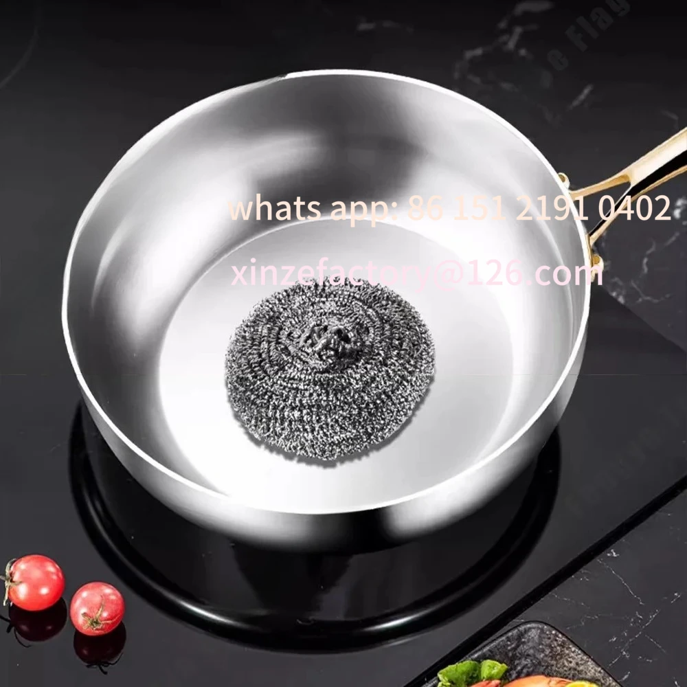 

Customizable Steel Frying Pan Deepened Wok Non-Stick Skillets Steak Gas Stove Induction Cooker Universal Pan Kitch
