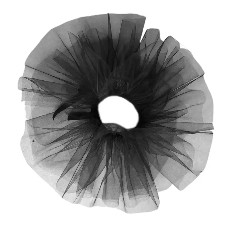 Vintage Mesh Neck Ruff Tulle Ruffle Collar Renaissance Halloween Cosplay Choker