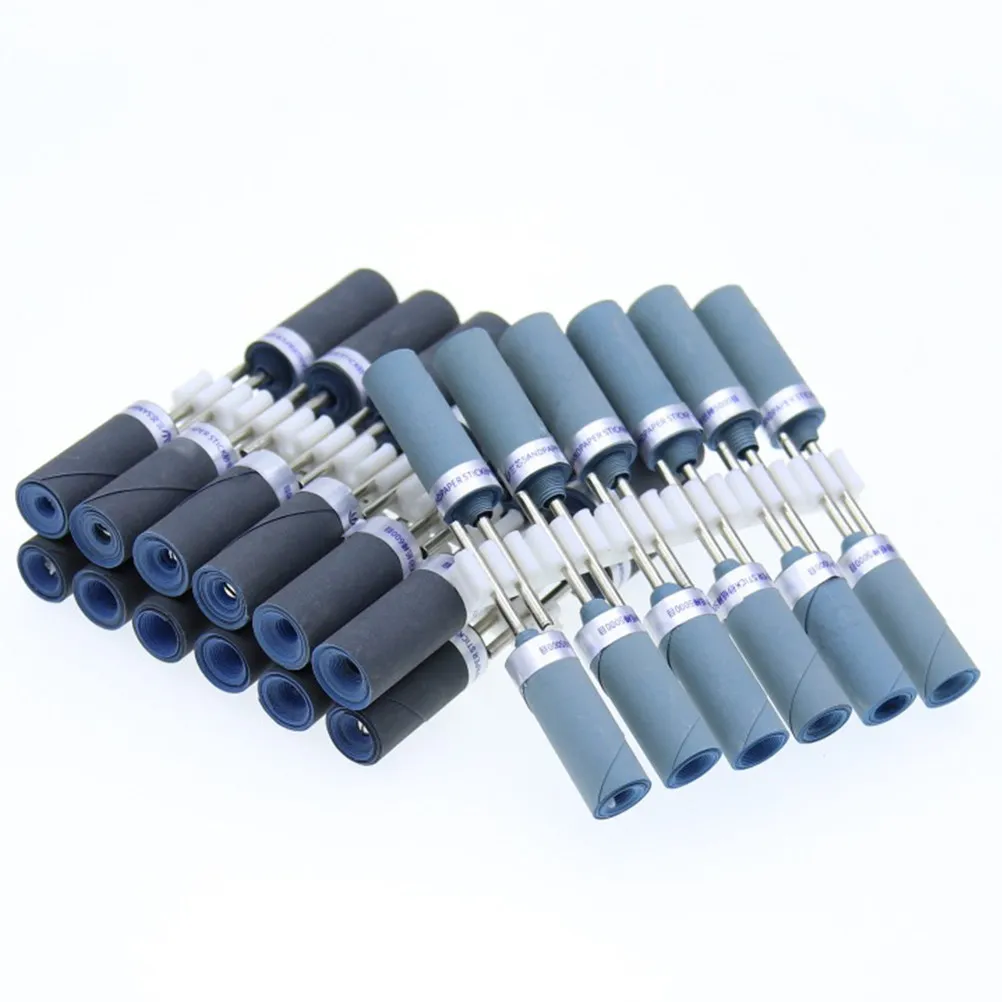 10Pcs Sandpaper Stick Fine Grit Polishing Tools 2.35mm Sandpaper Buffing Grinding Rods Jewelry Engraving Abrasive Equipment