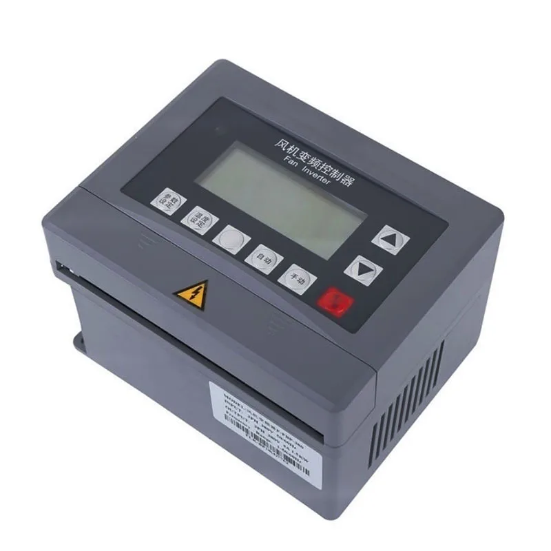 Motor Frequency Converter Three-Phase 380v Negative Pressure Fan Timing Environmental Protection Breeding Thermostat 1.5KW