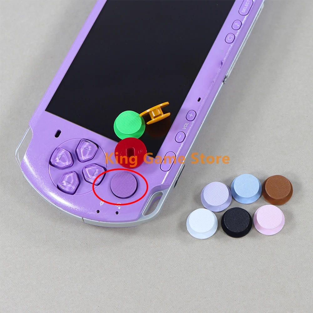 2pcs สําหรับ PSP 2000 3000 Universal จอยสติ๊กฝาครอบปุ่มซ่อมสําหรับ PSP2000 PSP3000 คอนโซล Analog Thumb Stick หมวก