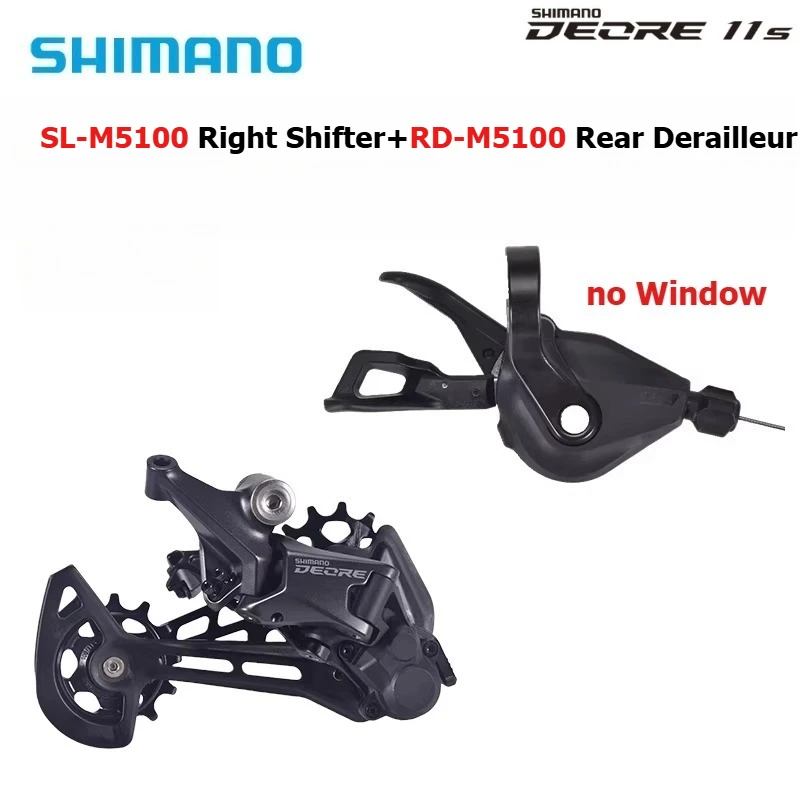 

SHIMANO DEORE M5100 Mini Set M5120 11 Speed MTB Bicycle Bike Mountainou Bike Shifter Lever Rear Derailleur SGS SL RD