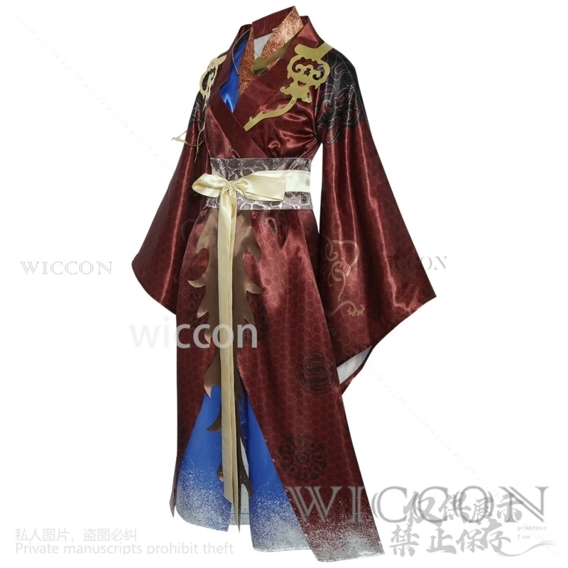 Wukong mito preto fantasia de cosplay para homens e mulheres, fantasia de palco, anime, Kang Jin, Xian Jun, estilo antigo, novo jogo