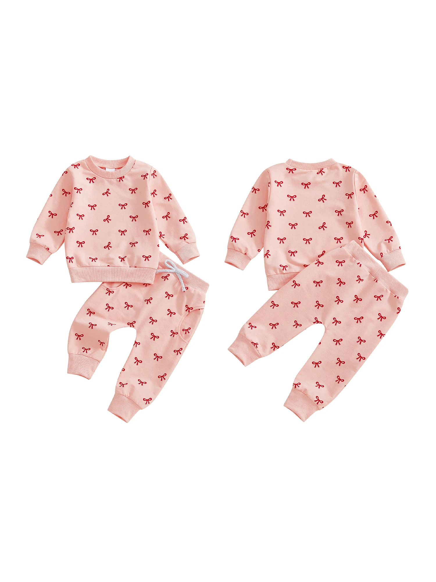 Conjunto de roupas fofas de outono para meninas com estampa floral suéter elástico leggings conjunto de 2 peças para outono