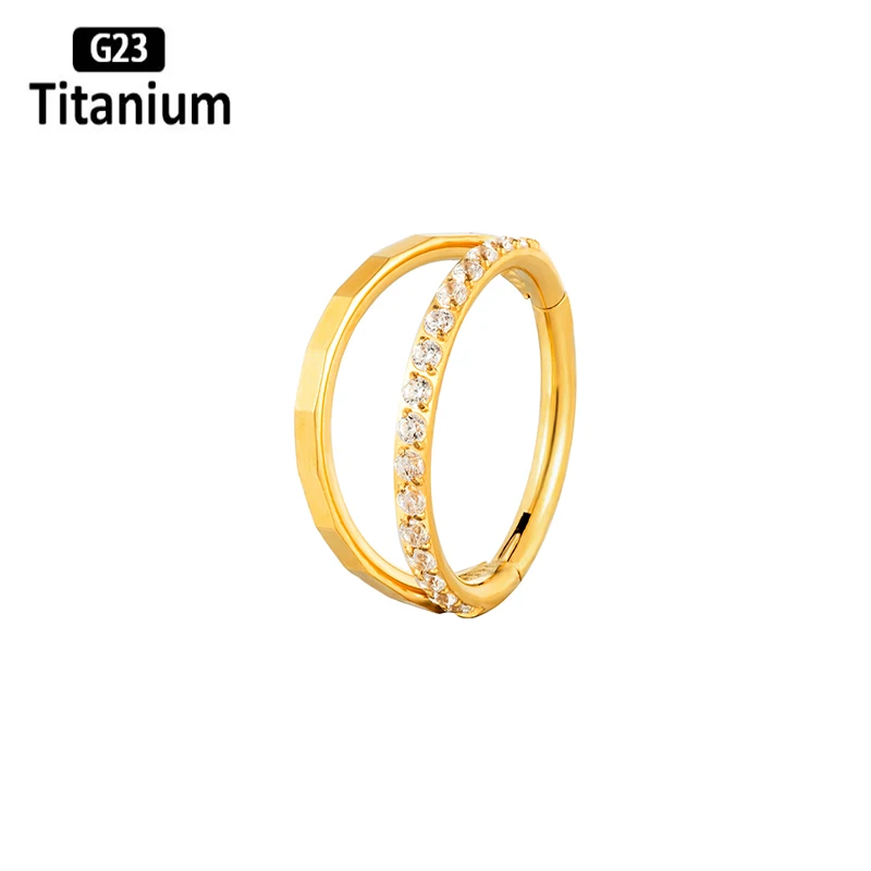 ASTM F136 التيتانيوم الأنف خواتم مسمار معدني تشيكوسلوفاكيا 8/10/12 مللي متر الحاجز هوب الزنمة الغضروف اللولب Daith الأذن ثقب مجوهرات للجسم القرط #5