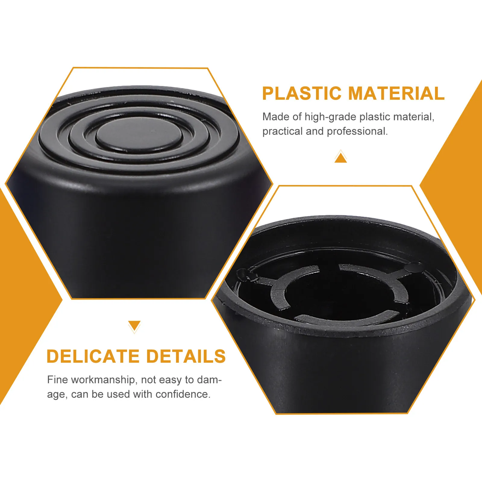 6Pcs Guitar Pedal Caps Plastic Effect Footswitch Toppers Protective Covers Suitable for Most Guitar Effectors Transparent Caps