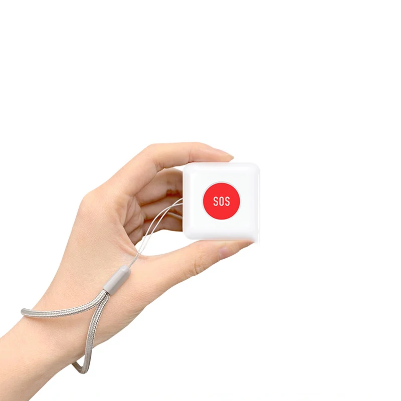 1PC WIFI Panic Button For Elderly Alarm Wireless SOS Button Emergency Panic Button Designed Compatible With Home Burglar Alarm