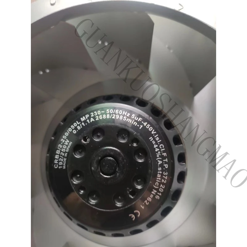 

HJY 1pcs EMC fan CRBB/2-250/050L MP AC230V 192/250W Centrifugal fan cooling fan
