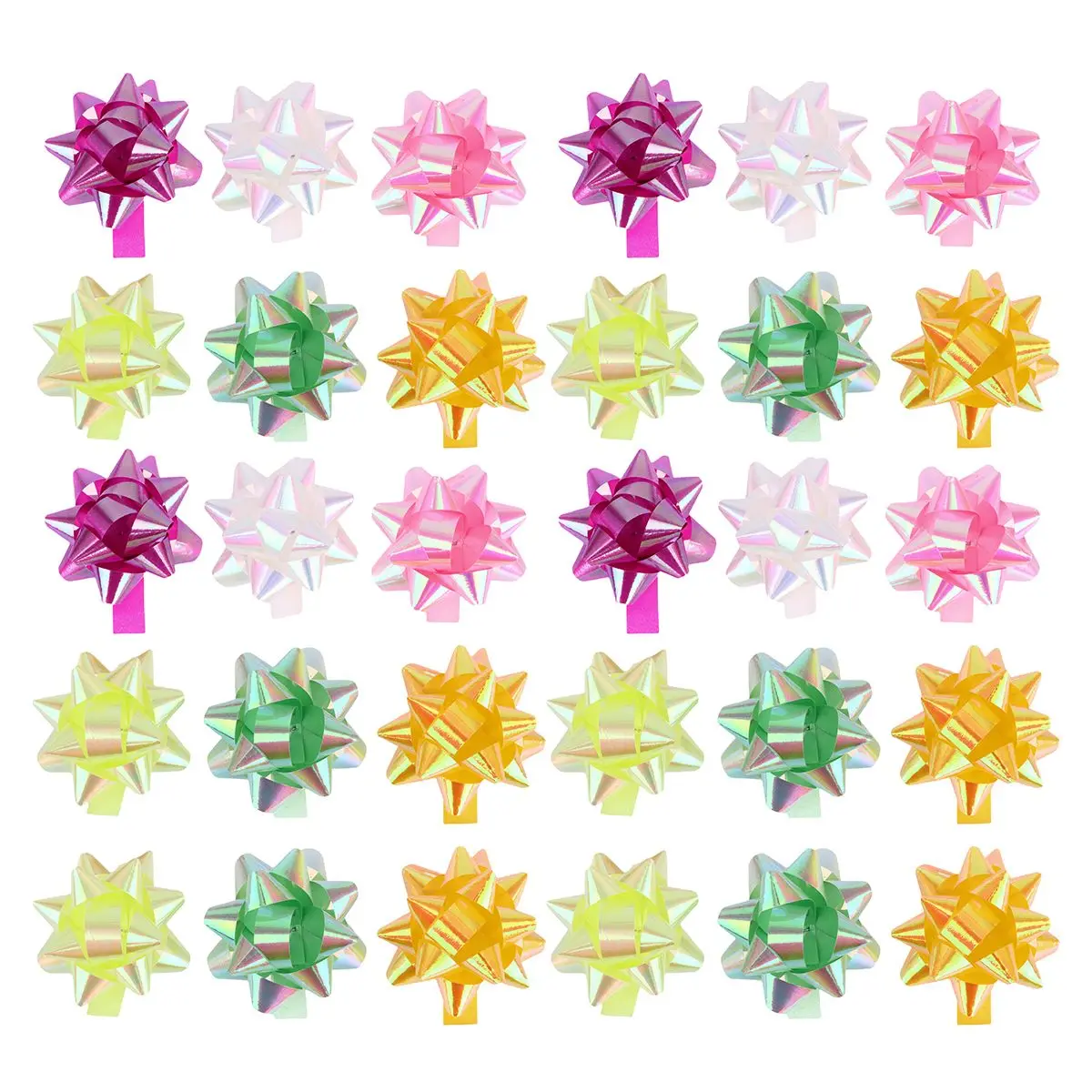 

100 Pcs Box Wrapping Gift Box Wrapping Ribbons Flower Ribbon Flower Decorative Pull Christmas nament Case Decor Fashion Ribbon