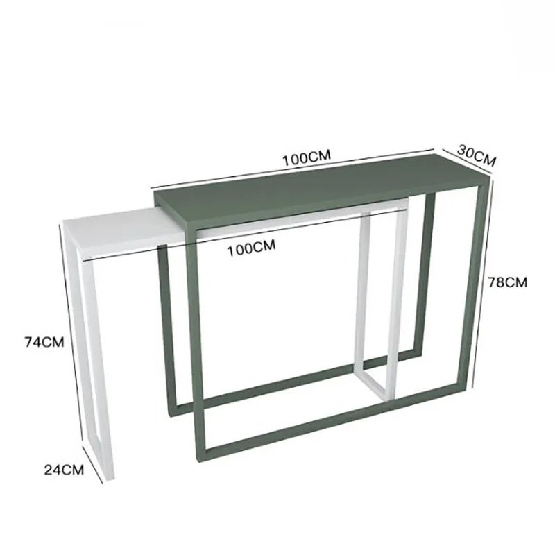 Luxury Aesthetic Console Table Display Hallway Vintage Console Table Entryways Tavolo Soggiorno Consolle Living Room Furniture