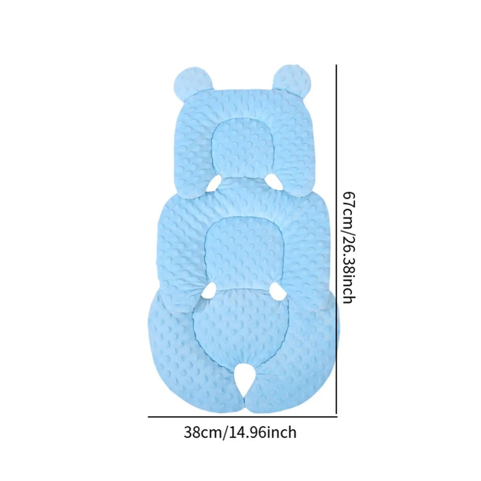 เบาะรถเข็นเด็กทารก Soft Padding Pram เบาะรองนั่ง Breathable ทารกแรกเกิดรถเข็นเด็ก Mat รถที่นั่ง Pad สําหรับรถเข็นเด็กรถเข็นเด็ก