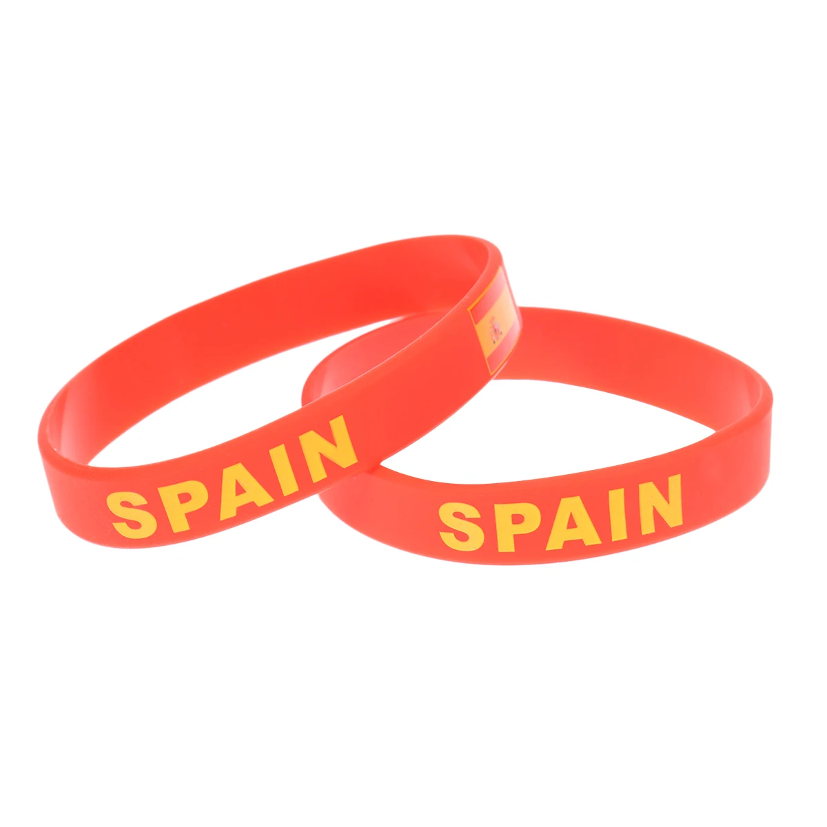 

5pcs Silicone Wristbands Country Flag Decorative Bracelets Soft Comfortable Cheer Your Nation Competition