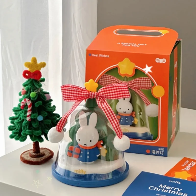

Miffy Christmas Decorative Lamp Birthday Christmas Gift For Girls Bff Friends Night Light Practical Decorations