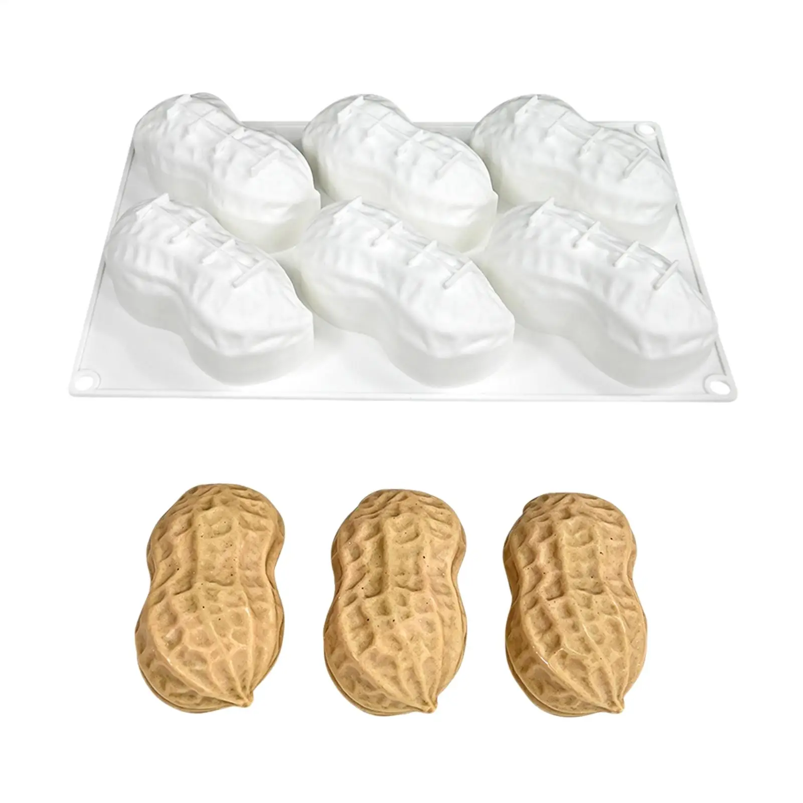 PeanutsDesign PeanutsDesign 6Cell Food Grade Silicone Bakeware Silicone Chocolate Mold French Mousse Cake Mould Kitchen Dessert Tools - Aliexpress Deal