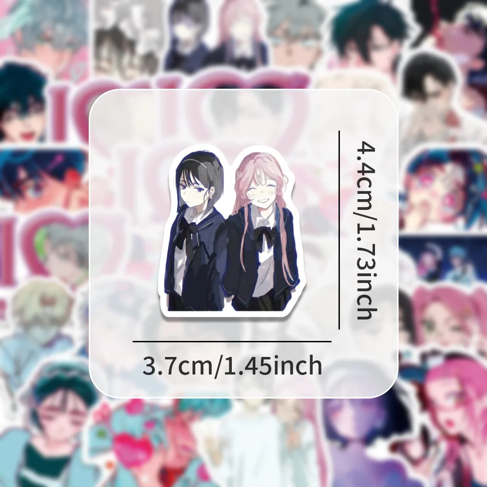 

50PCS Alien Stage Stickers Cartoon Cool Ivan Till Luka Sua Mizi Popular Graffiti Waterproof Decal DIY Laptop Toys Gifts Sticker