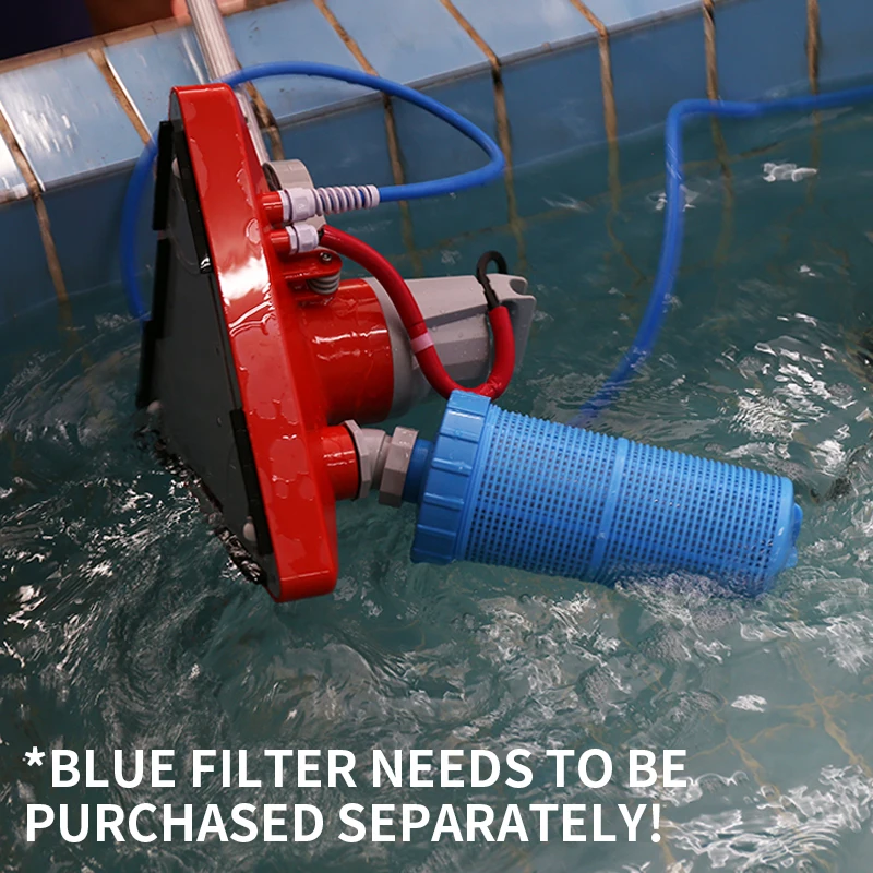 آلة شفط حمام السباحة S460 معدات المكنسة الكهربائية تحت الماء تحت الماء مضخة شفط 850 وات أدوات تنظيف بركة الأسماك #2