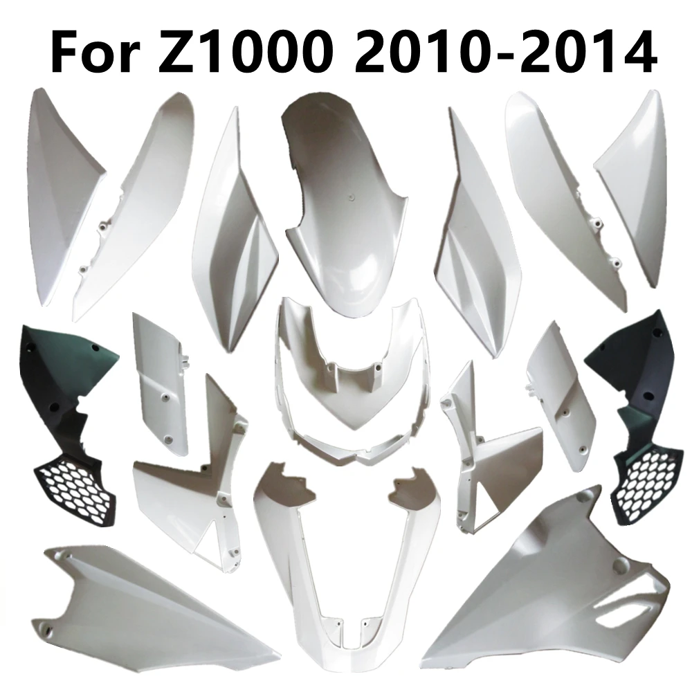 

Unpainted Bodywork Fairing Plastic parts For Kawasaki Z1000 2010 20112012 2013 Accessories Pack left and right ABS Injection