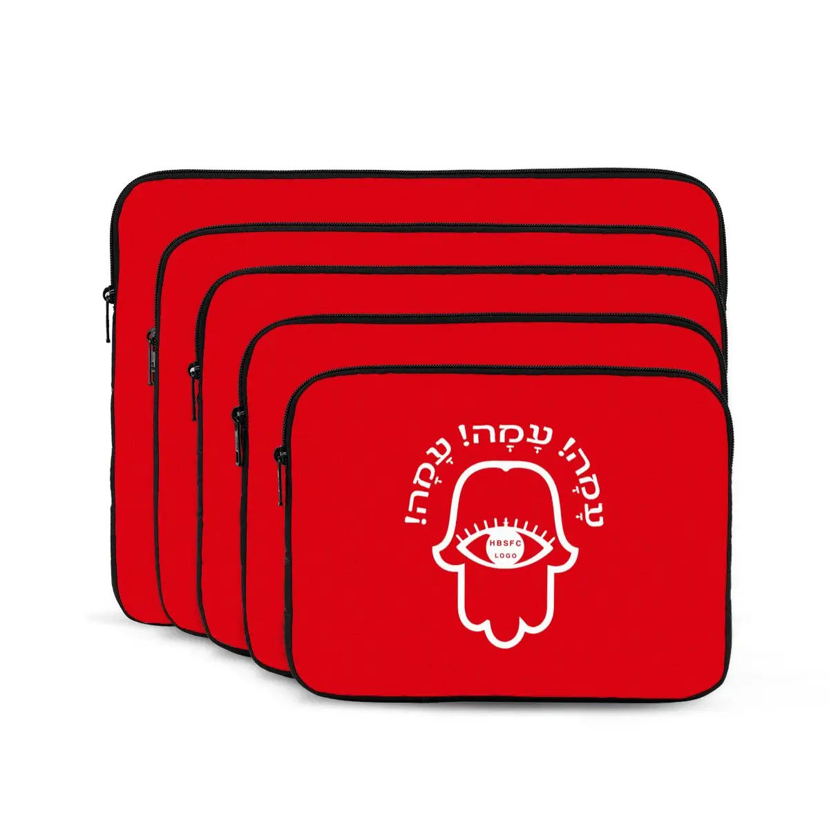 Hapoel Beer Sheva Laptop Case Laptop Bag Sleeve Water Resistant Durable Computer Carrying Protective Case with Zipper