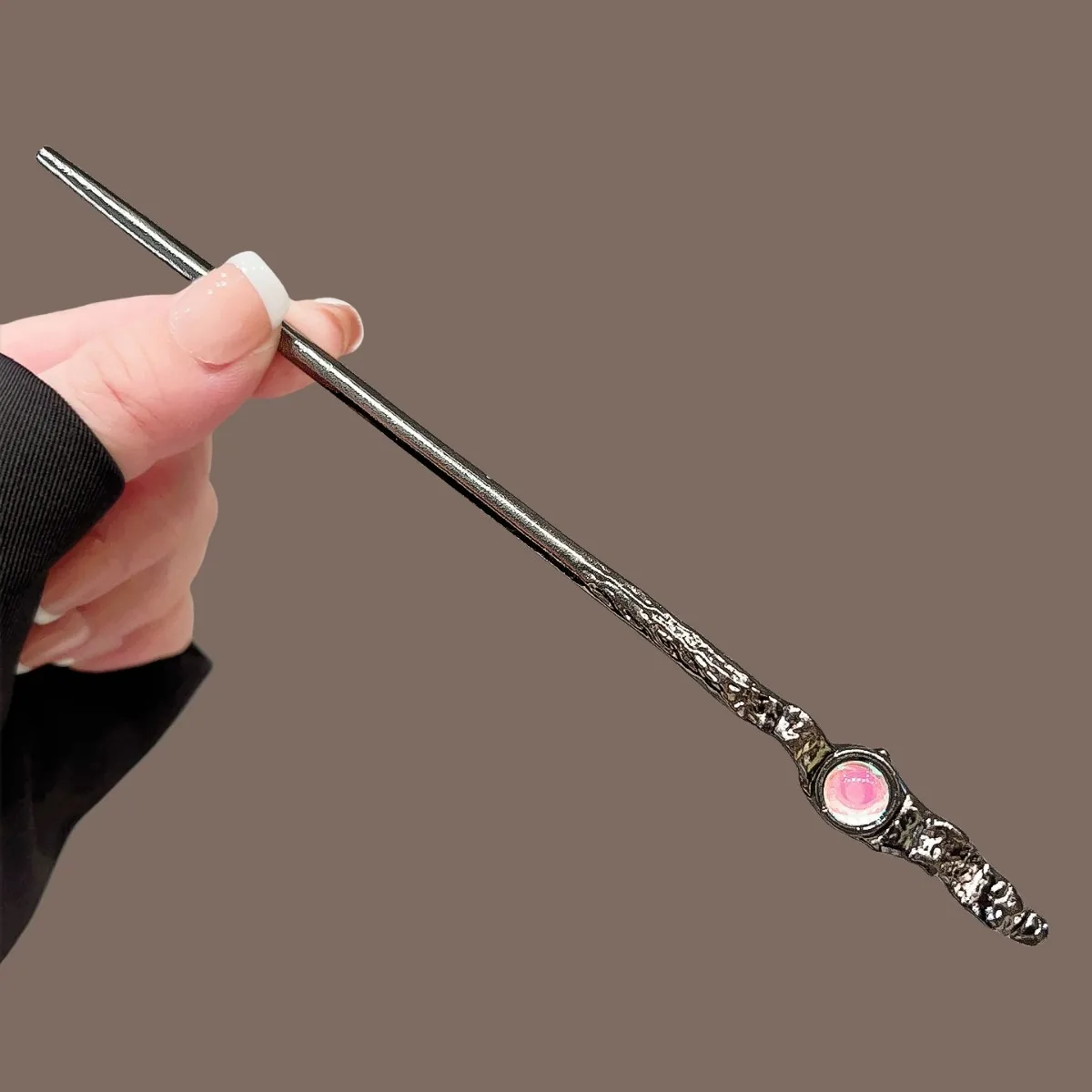 2 قطعة مشبك انتزاع صغير ذهبي أنيق فاخر للنساء مجموعة الماس المتلألئ مناسبة للارتداء اليومي شعر مضفر أغطية رأس عصرية #4