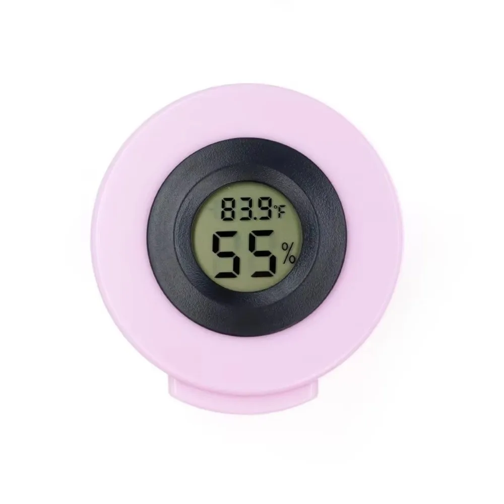 1pcs Temperature Humidity Digital Display Eyelash Glue Storage Tank Leak-proof Plastic Lashes Adhesive Jar Adhesive Container
