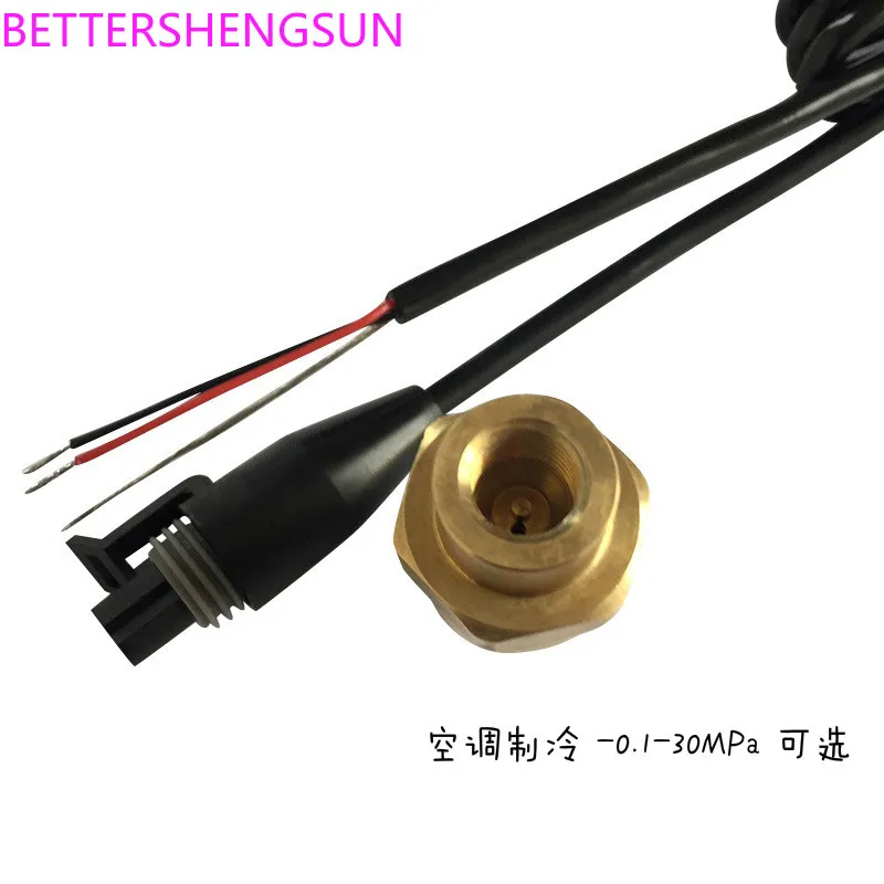 PT1100 Cooler Air-Conditioner Pressure Transmitter Sensor-1-10bar -0.1-1MPA 4-20mA