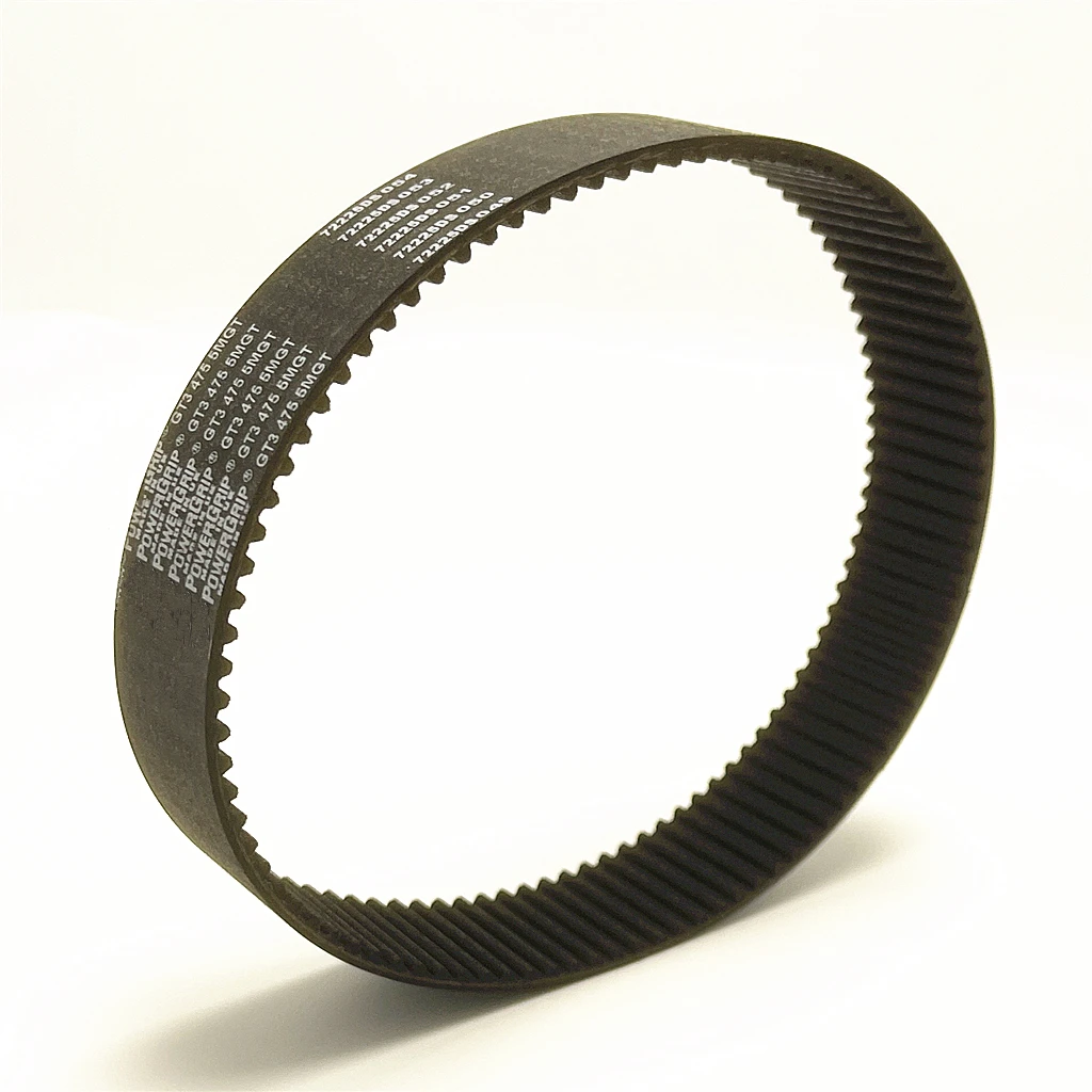 PowerGrip GT3 475-5MGT Neopren 95-Zahn-Zahnriemen für 3D-Drucker, Motorrad, E-Bike, Mittelmotor-Spindelantrieb – Detail 4