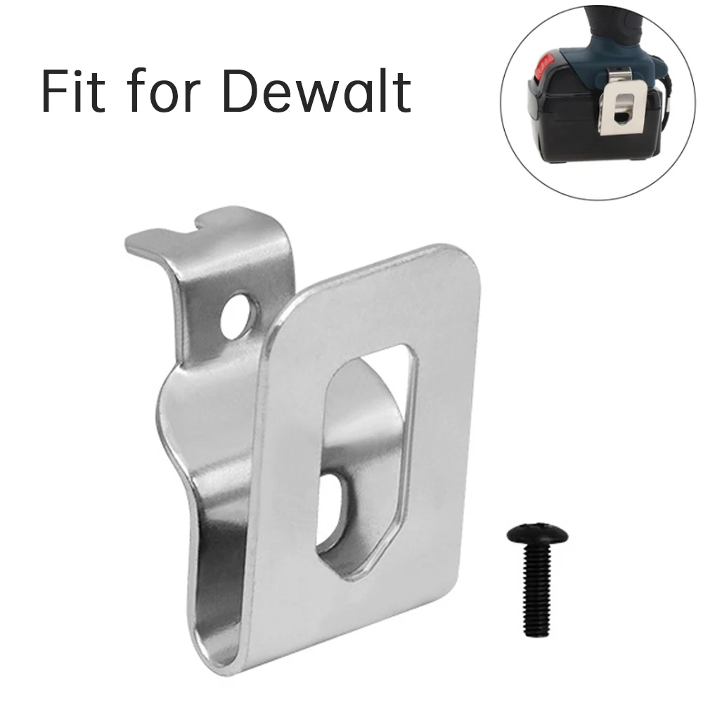 1pc Resistance Electric Drill Belt Clip Replacement Hooks Clips Tools Holder Fit for Dewalt Impact Drills Tools Belt Holder Clip