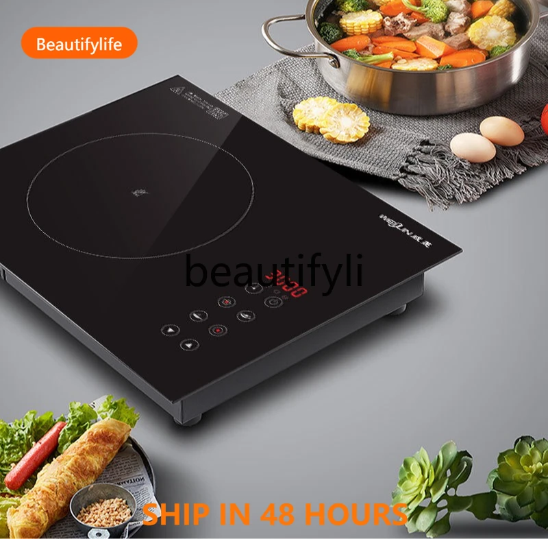

Electric ceramic cooker induction cooker horizontal table embedded dual-purpose household touch H