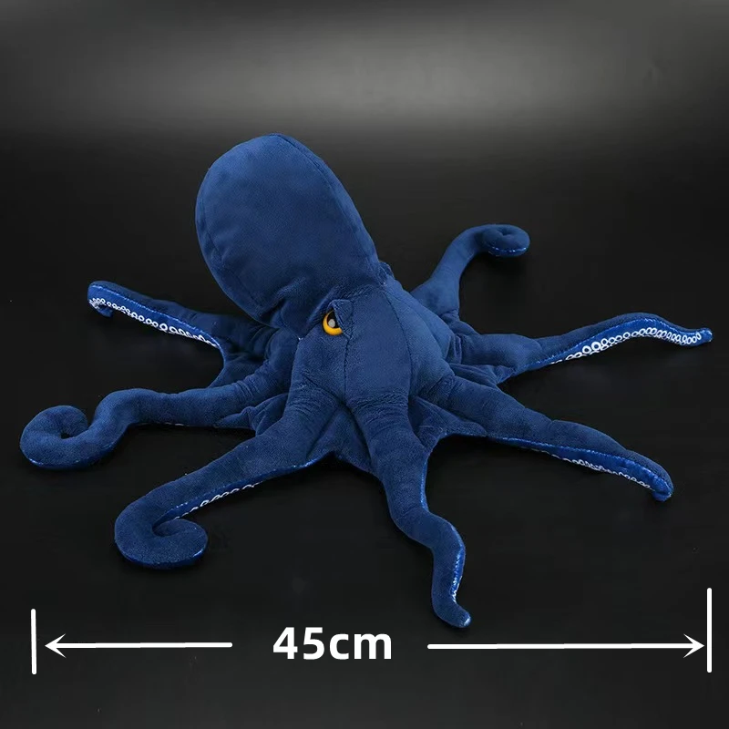 Octopus Anime Cute Squid Plushie Ocean Monster Plush Toys Lifelike Animals Simulation Stuffed Doll Kawai Toy Gifts For Kids