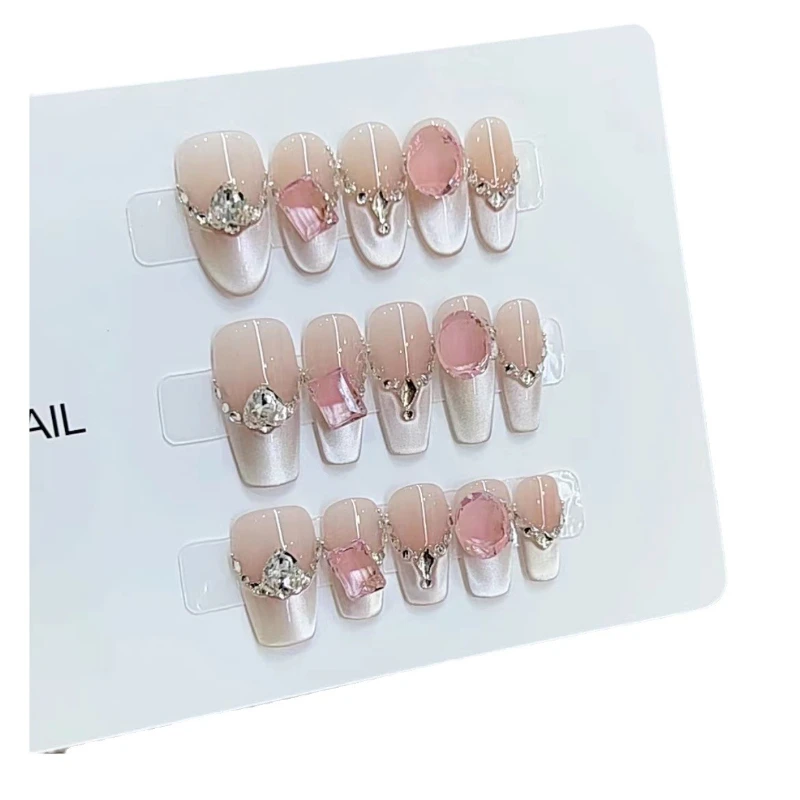 

Purely handmade phototherapy wear manicure reuse manicure patch removable