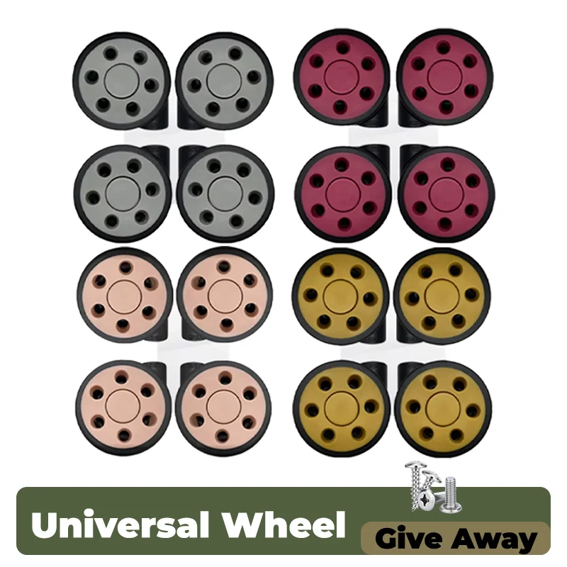 For Rimowa Luggage Replacement Parts Luggage Wheel Set - Silent Swivel Wheels Base Unit Luggage Repair Parts