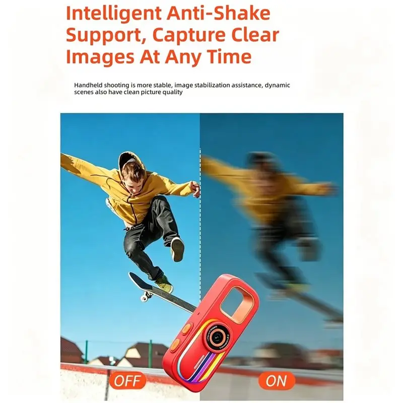 High-Definition 1080P Pocket Thumb Camera Flowing Light Photo And Video Recording For Students Travel Keychain Camcorder