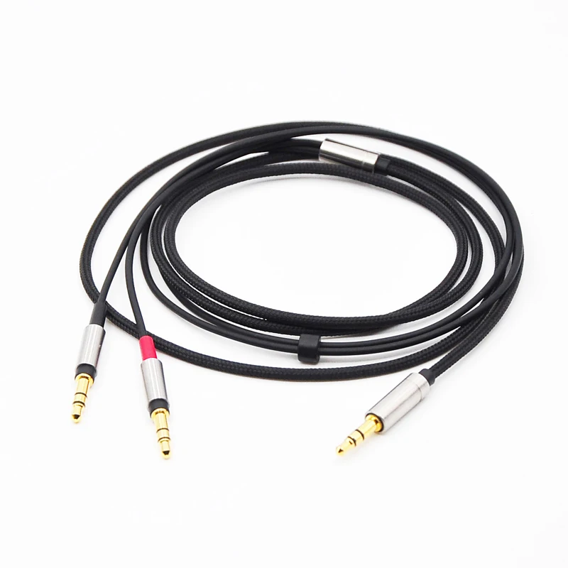 

For SONY Denon Beyerdynamic MDR-Z7 Z7M2 Z1R D7100 D7200 D600 T1II T5PII Earphone Replaceable Single Crystal Copper Cable