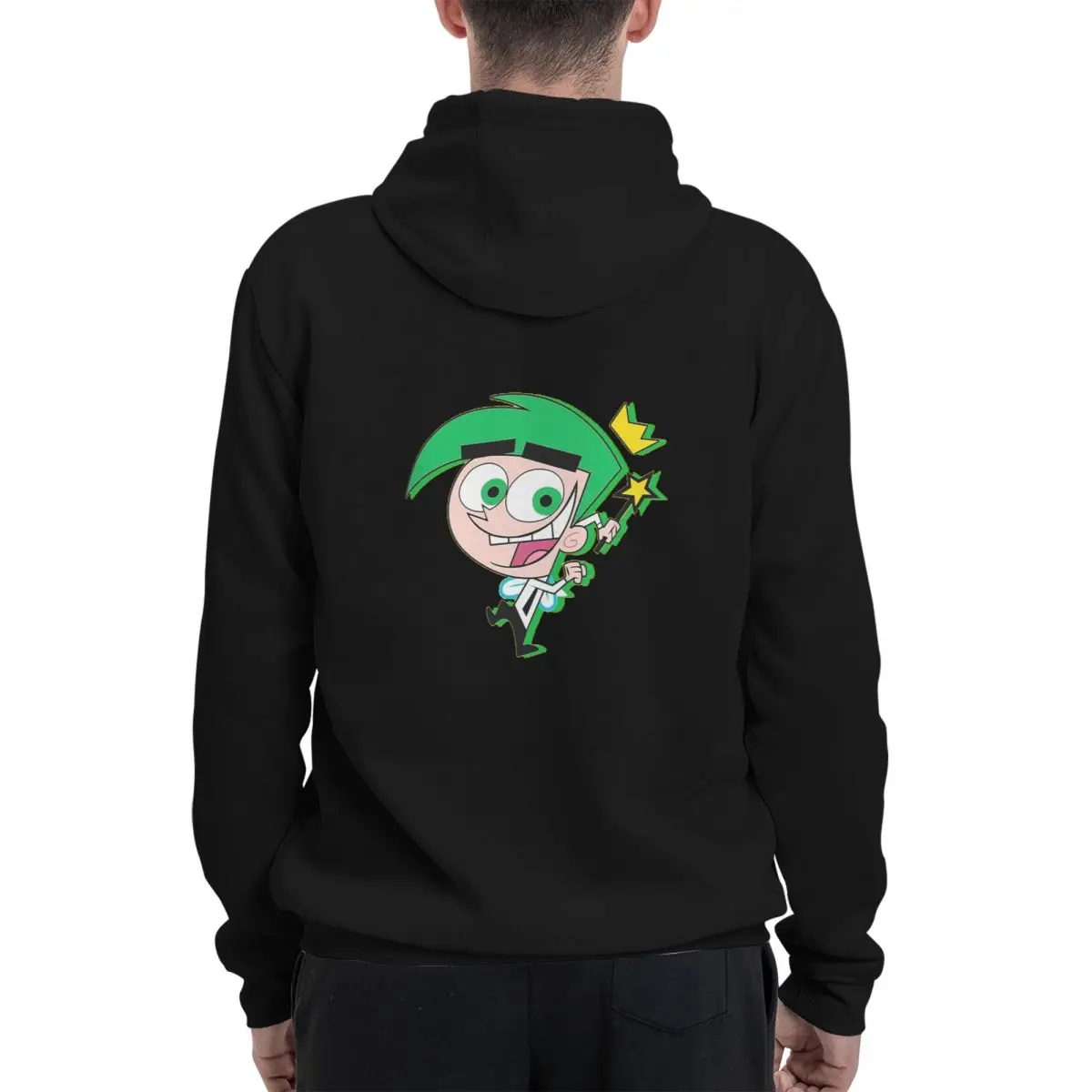 Fairly Oddparents Cosmo هوديس الرجال النساء بلوزة كاجوال بلوزات Harajuku كم طويل ملابس الشارع الشهير الخريف الشتاء