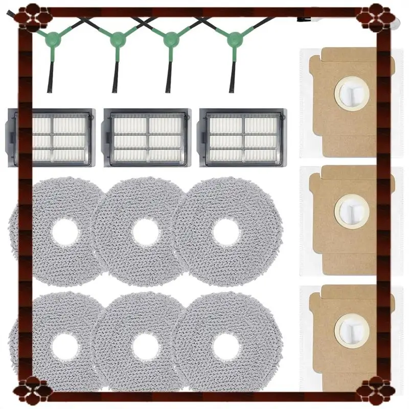 Peças de reposição de entrega em 24 horas 1 para Irobot Roomba Plus 505 Combo/Plus 405 Combo Peças de aspirador de pó robô