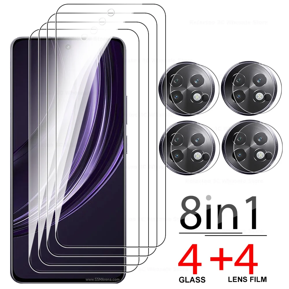 8IN1 Clear Tempered Glass For Realme 13+ Screen Protector Realmi 13 Plus Camera Film For Realme 13 13Plus + 5G Protective Glass