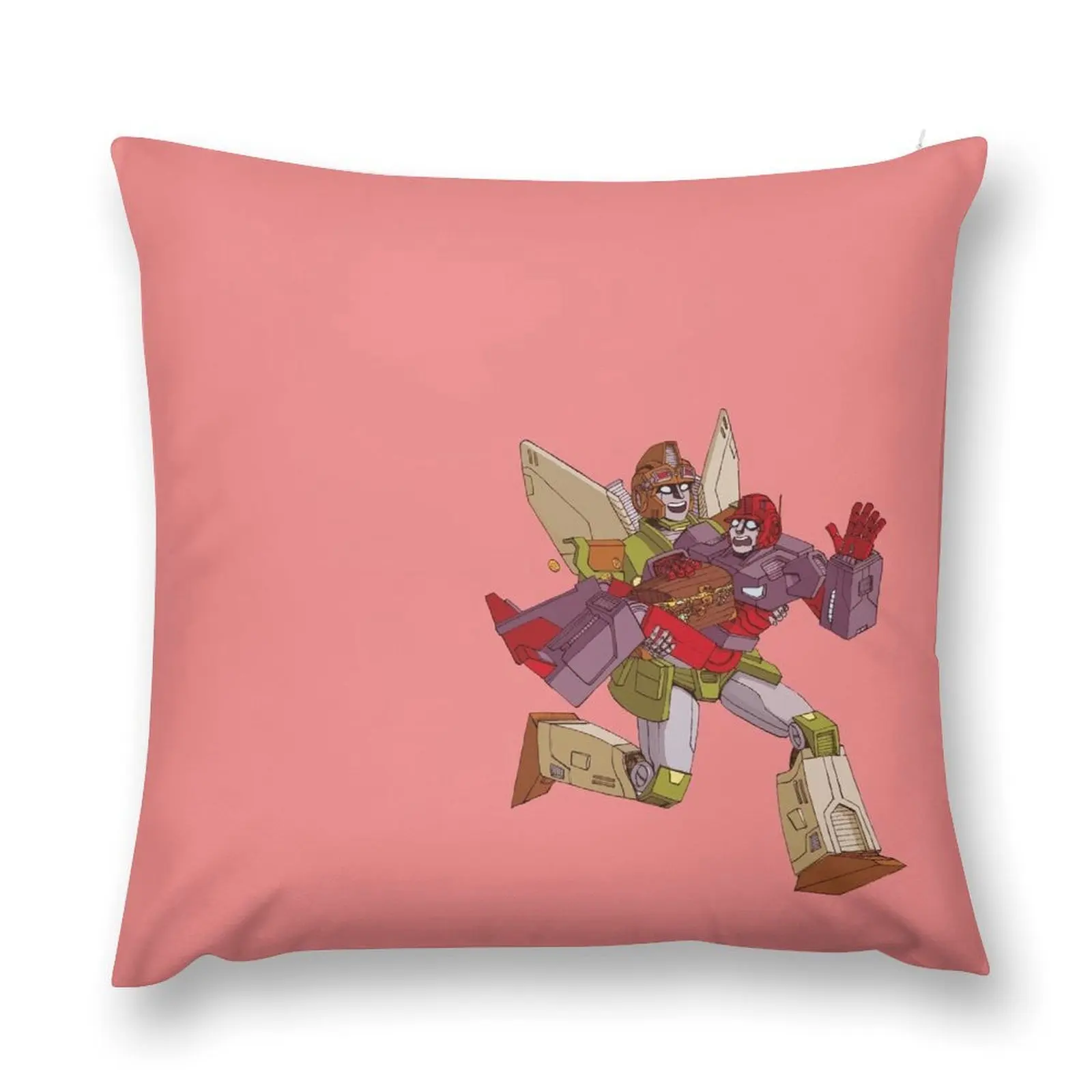 Lug and Anode on the Run Throw Pillow Embroidered Cushion Cover Sitting Cushion pillow