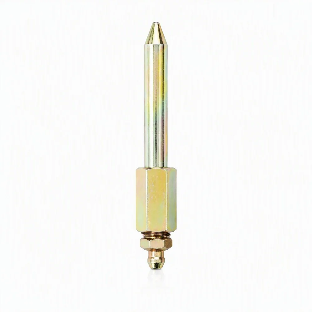 Grease Nozzle Kit 6pcs Alloy Needle Tip Coupler Set For Automotive Machinery Lubrication Fittings Injector Accessories Tool