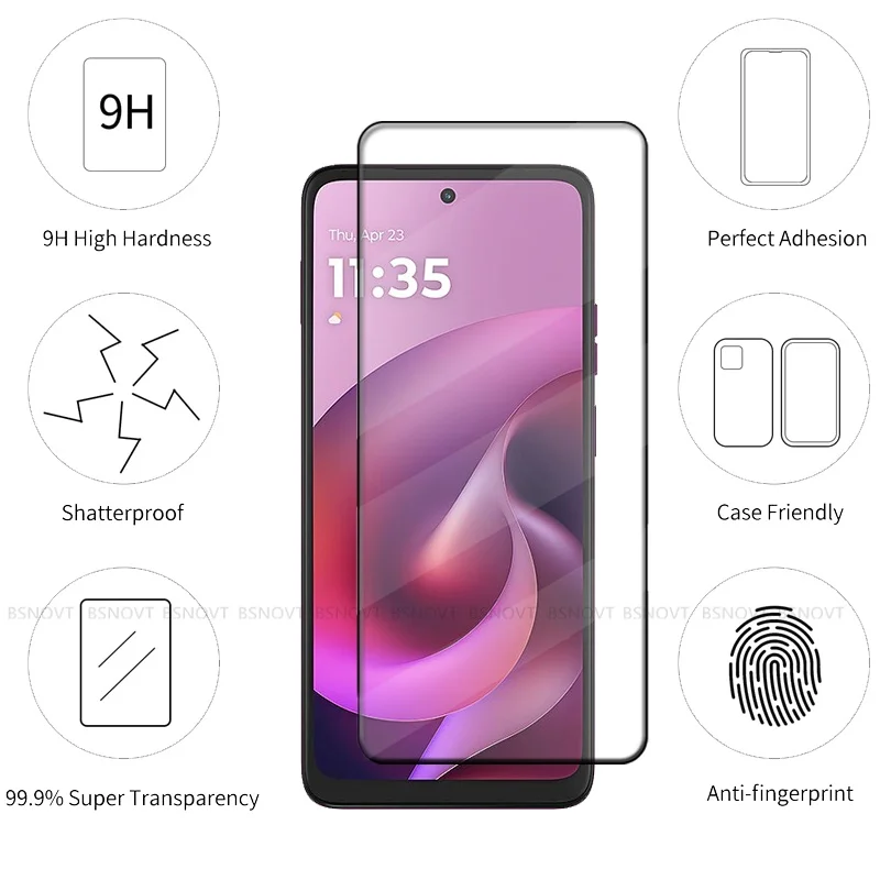 1/2/3/4 قطعة لموتورولا موتو G 2026 زجاج موتو G 2026 الزجاج المقسى واقية 9H غطاء كامل الغراء واقي للشاشة موتو G 2026 #3