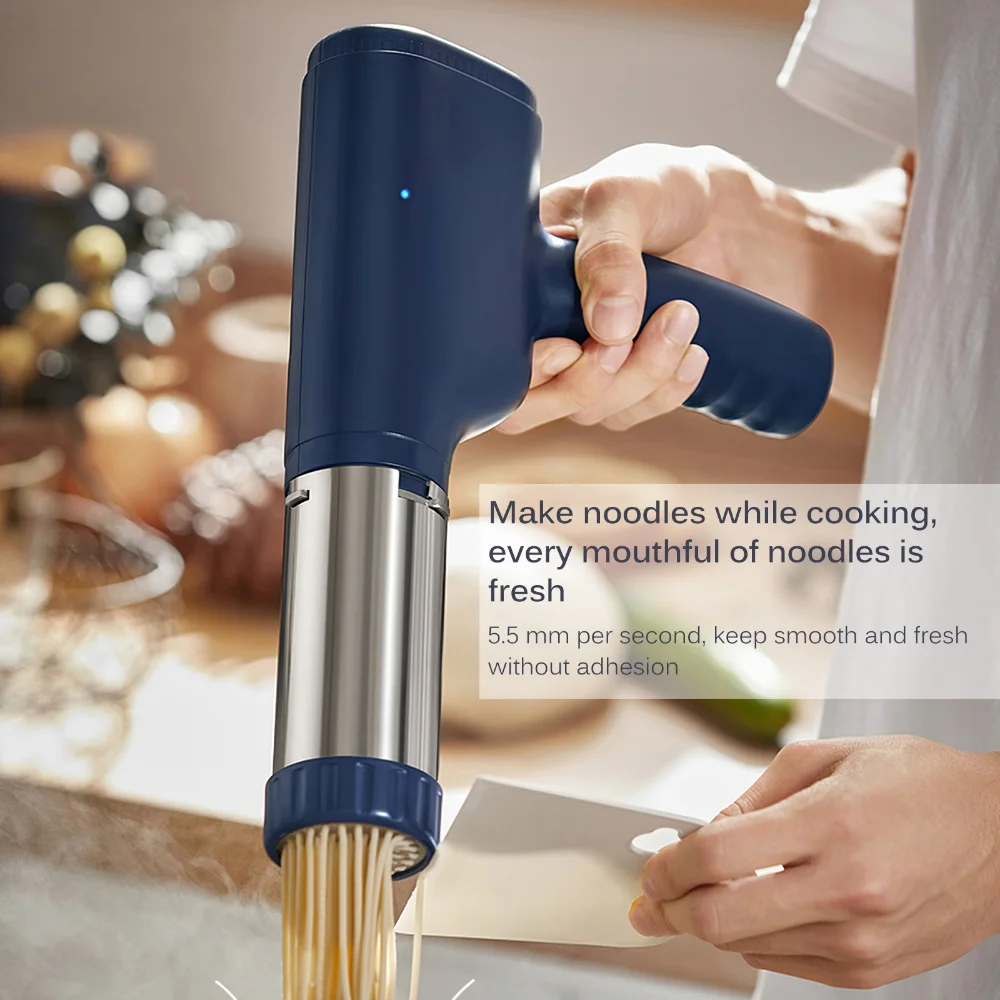 Noodle Maker Press Pasta Machine Stainless Steel Kitchen Pressing Spaghetti Crank Cutting Noodle Making Gun Kitchen Noddle Tools