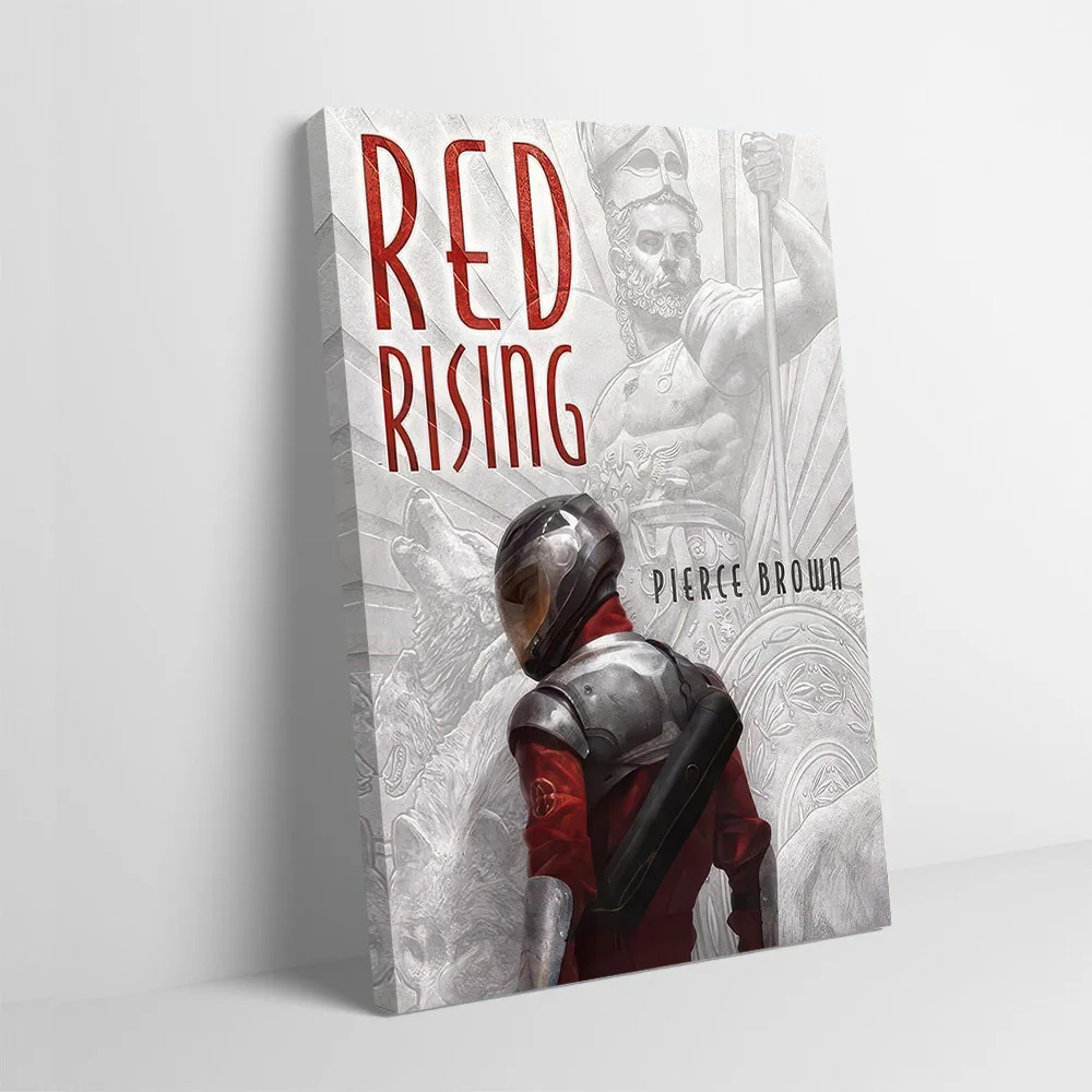 Red Rising By Pierce Brown Book Cover Printing Poster Customizable Pictures Wall Art Canvas Painting for Wand Deko Home Decor