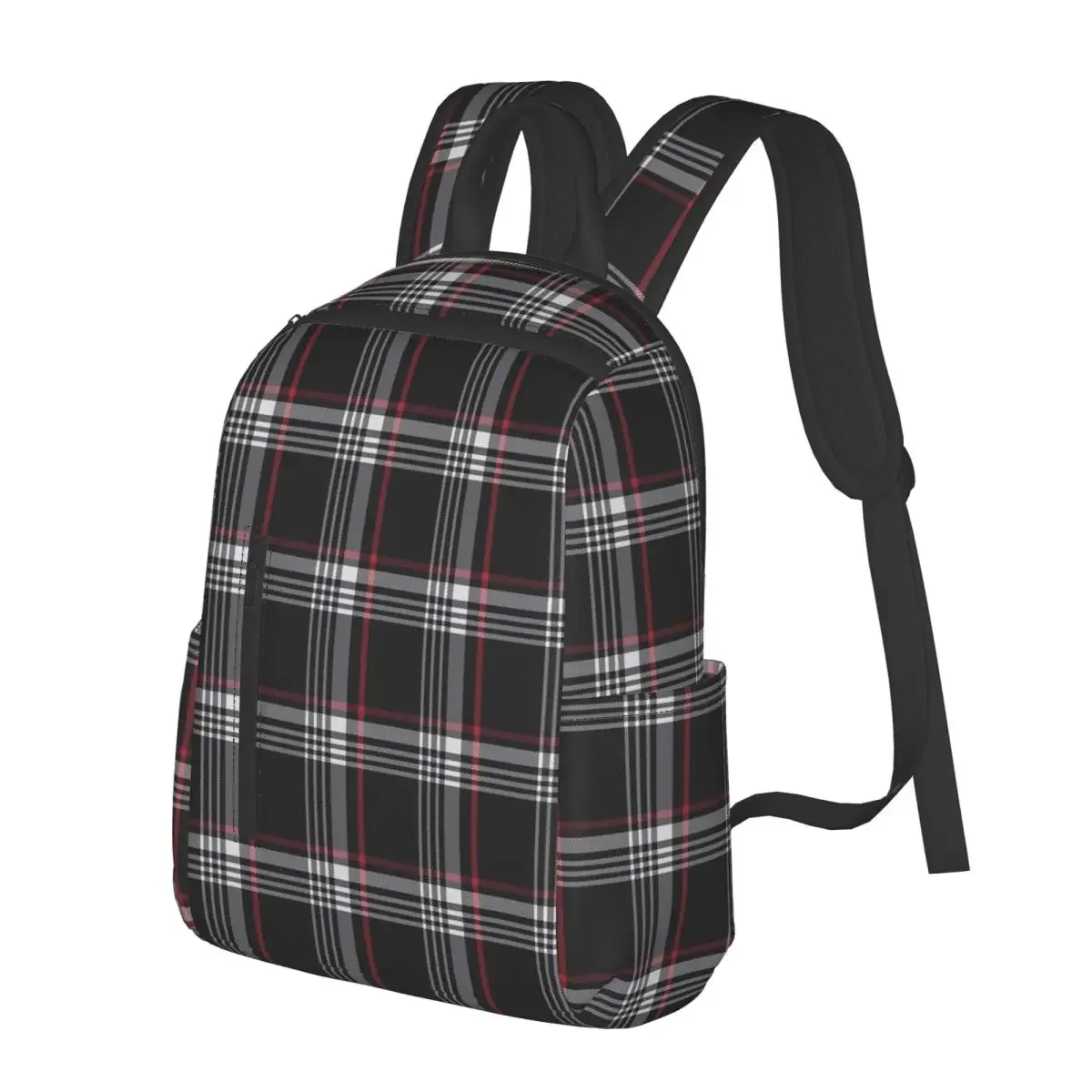 Mochila escolar GTi Tartan para estudiantes, mochila de viaje para senderismo, mochila de moda para niños y niñas, bolsos de hombro
