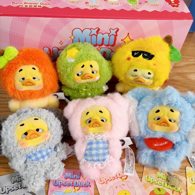 Mini Upset Duck Wish List Duck Series Blind Box Duck Anime Figure Surprise Bag Pendant Mystery Box Keychain Trend Toys Girl Gift