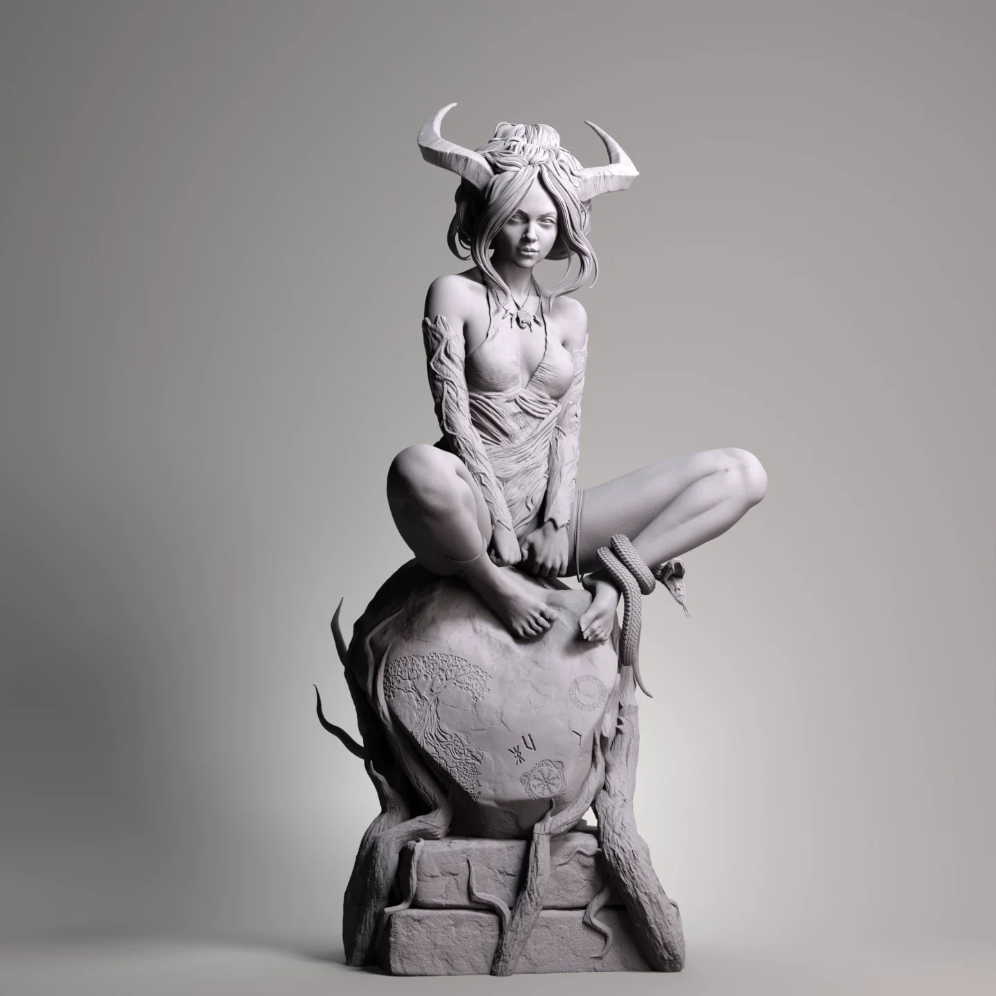 

Масштаб 1/24, фигурка из смолы Necromancer-Sonara Nsfw, две версии, сборный комплект модели, разобранная и неокрашенная 3D-статуя, игрушка