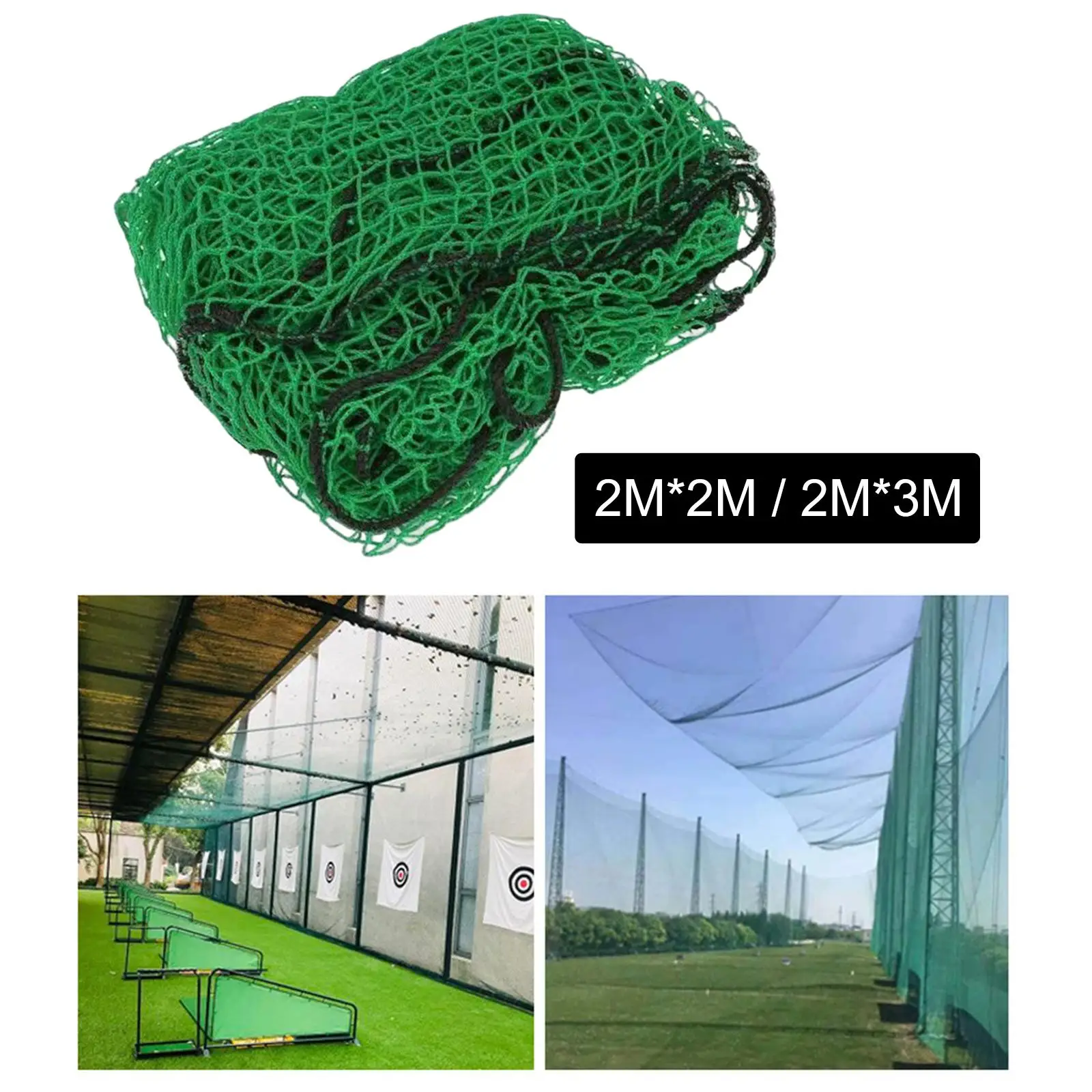 Golf Practice Net Border Net Training Net Hitting Netting for Outdoor Swing